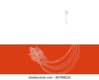 turtle noshi paper : japanese envelope decoration