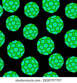 turtle pattern seamless with shell repeat vector design.