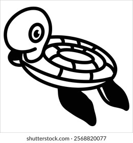 Turtle Ride Toy Icon Element For Design