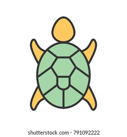 Turtle, sea, green