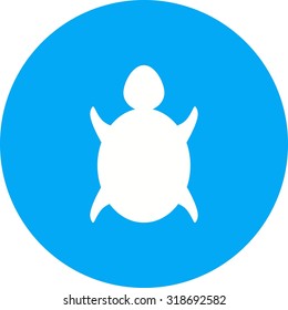 Turtle, sea, green icon vector image. Can also be used for Animals and Insects. Suitable for mobile apps, web apps and print media.