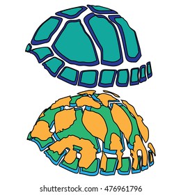 turtle sea icon cartoon design abstract illustration animal