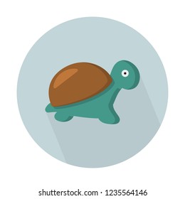 Turtle, sea-dwelling reptile