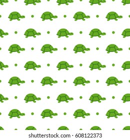 Turtle Seamless Pattern
