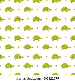 Turtle Seamless Pattern