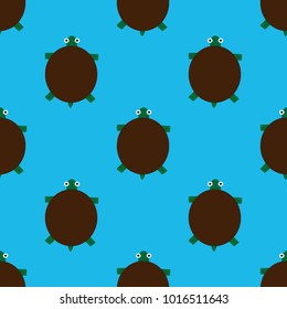 turtle seamless pattern background