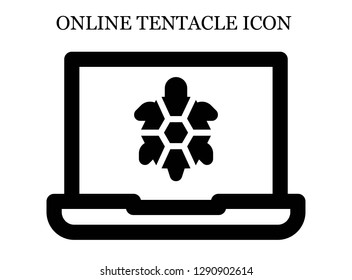 Turtle search icon. Editable Turtle search icon for web or mobile.
