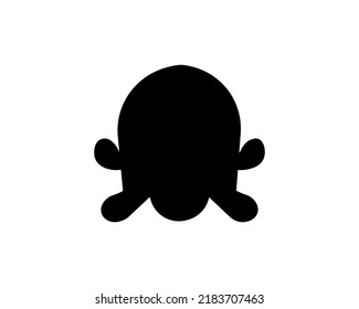 Turtle silhouette icon illustration  template for many purpose. Isolated on white background
