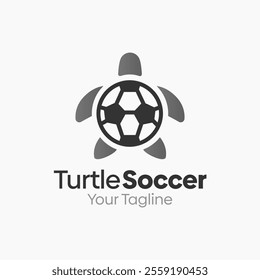 Turtle Soccer Logo Design Template. Good for Business, Agency, Community and Organization.