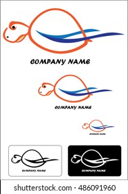 turtle speed,power, energy logo 