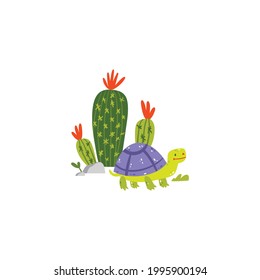 Turtle Sticker Icon Isolated On White Background