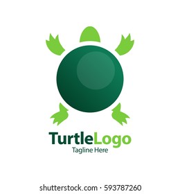 Turtle, Tortoise, Element concept logo