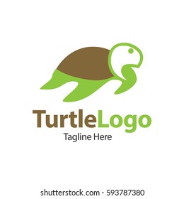 Turtle, Tortoise, Element concept logo