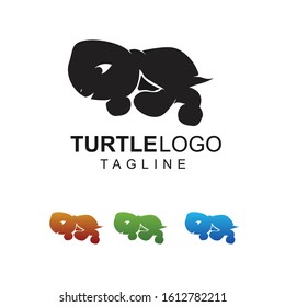 turtle vector design logo 
silhouette animal sea 