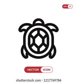 Turtle vector icon
