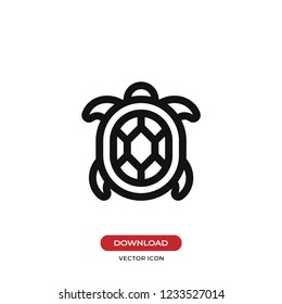 Turtle vector icon