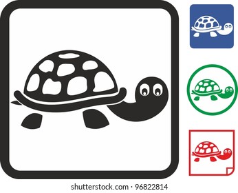 Turtle vector icon