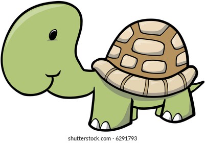 Turtle Love Cartoon Logo Stock Vector (Royalty Free) 1015021756 ...