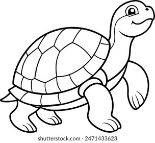 Turtle vector illustration eps 10