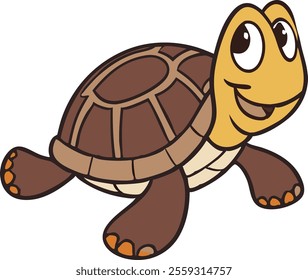 A Turtle Vector Logo Design