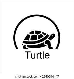 turtle vector logo design animal