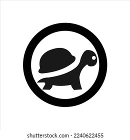 turtle vector logo design creative