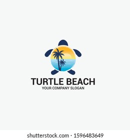 Turtle Vector Logo Design Template