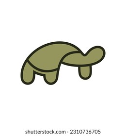 Turtle Vector Logo Design Template