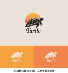 turtle vector Logo design template