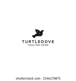 Turtledove logo icon design vector template