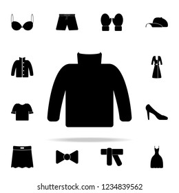 turtleneck icon. Clothes icons universal set for web and mobile