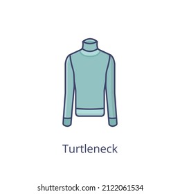 Turtleneck Icon In Vector. Logotype