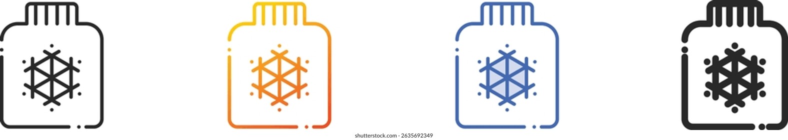 turtleneck icon.Thin Linear, Gradient, Blue Stroke and bold Style Design Isolated On White Background