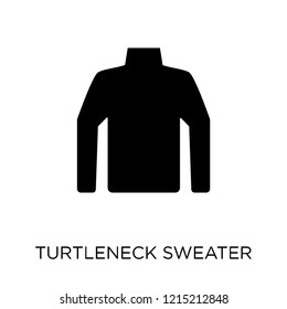 Turtleneck Sweater icon. Turtleneck Sweater symbol design from Winter collection. Simple element vector illustration on white background.