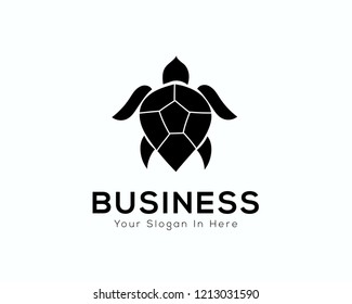 turtle's hard shell icon, symbol, logo design inspiration