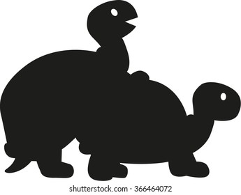 Turtles having sex