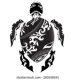 Turtles - maori style - tattoo animal