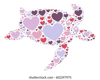 Turtles shape vector design illustration

