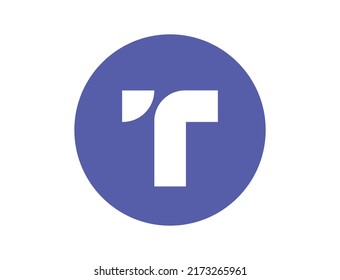 Icono de la moneda TUSD. Diseño plano. Concepto de moneda cripto y cadena de bloqueo.
