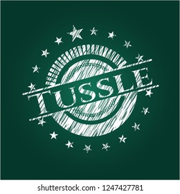 Tussle chalk emblem