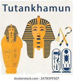 Tutankhamun coffin the Egyptian king