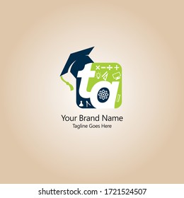 Tutor Education Logo, Online Tutor Educational And Training Logo Design