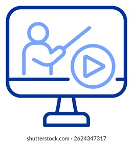Tutorial Icon Element For Design