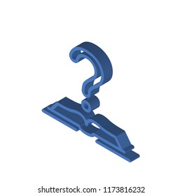 Tutorial isometric left top view 3D icon