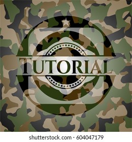 Tutorial on camo texture