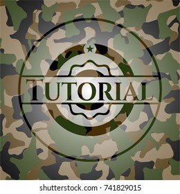 Tutorial on camouflage pattern