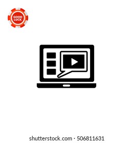 Tutorial on Laptop Screen Icon