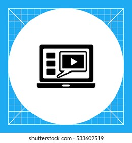 Tutorial on Laptop Screen Icon