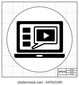 Tutorial on Laptop Screen Icon