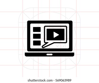 Tutorial on Laptop Screen Icon
